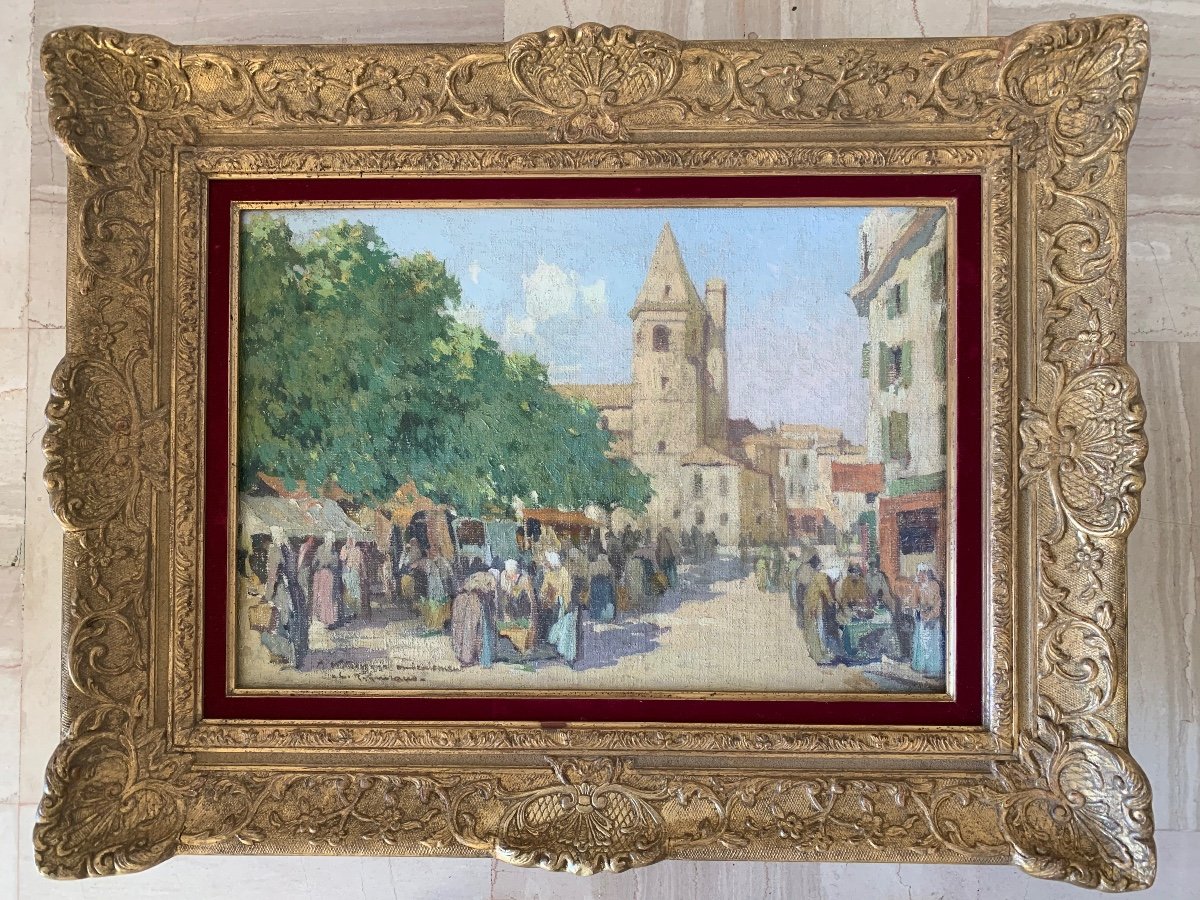 L.raoul Guiraud   Le Marché De La Madeleine à Béziers  